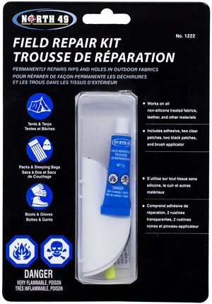 North 49 Field Repair Kit, Glue and Patches