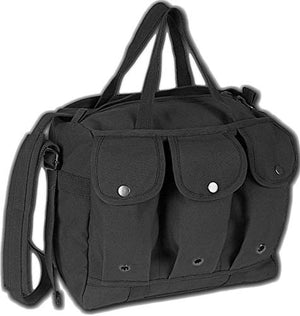 World Famous Canvas Medical Bag Black