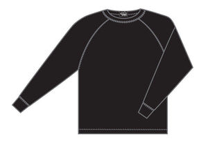 Misty Mountain Rockwater Designs Men's Micra Wool Technical, Black Size XL