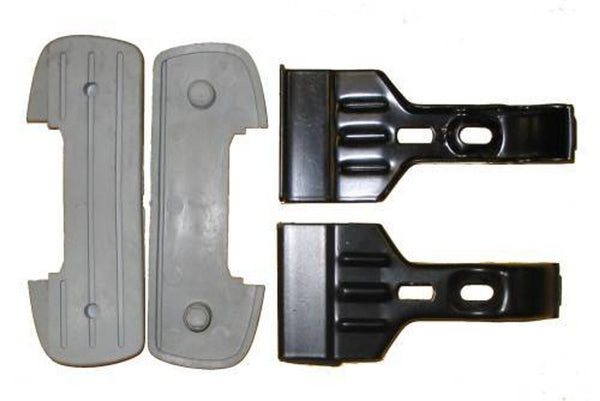 Paire De Clips Yakima Q51 – Fixation Pour Porte-vélos De Toit – Noir