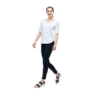 Indyeva Women's Voolama 3 Elbow Length Athleisure Eco T-shirt Size X-Large