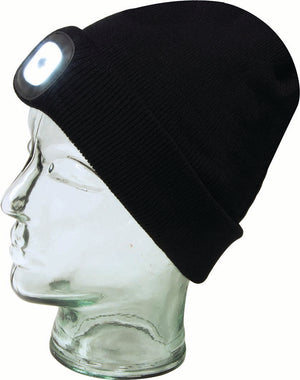Misty Mountain LED Beanie with Light