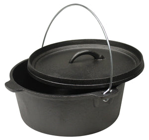World Famous 4 Quart Cast Iron Dutch Oven