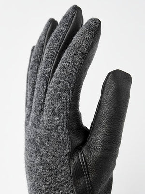 Hestra Deerskin Wool Tricot Glove Size 10