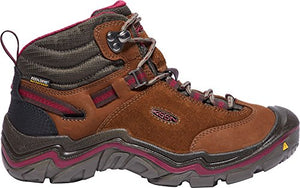 Keen Womens Laurel Mid Waterproof Leather Hiking Boots Made in USA Size: 9.5