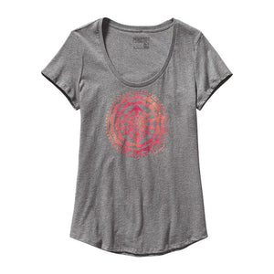 Patagonia Womens Sun Rose Organic Cotton Scoop Neck T-Shirts Size: Small