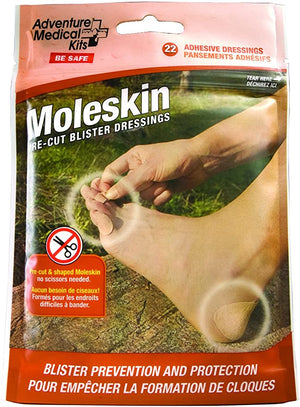 Adventure Medical Kits Pre-cut Moleskin Blister Dressing