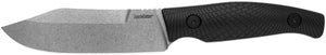 Kershaw Camp 5 Bowie Style Fixed Blade Knife with Sheath