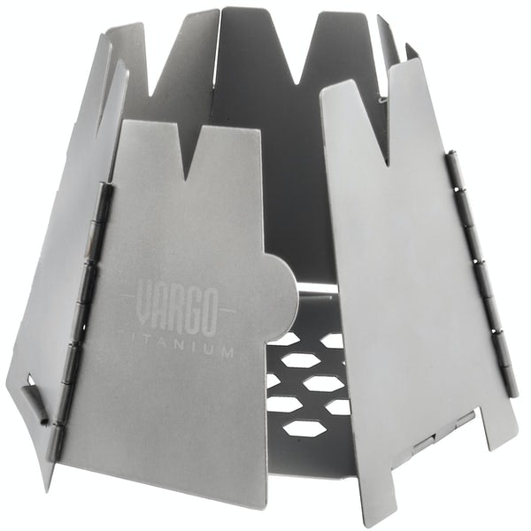 VARGO HEXAGON WOOD STOVE TITANIUM - ScoutTech