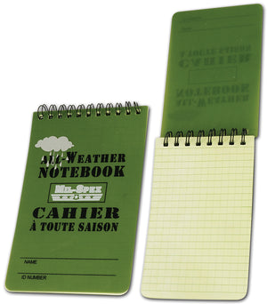 Mil-Spex All-Weather Notebook 3" X 5"