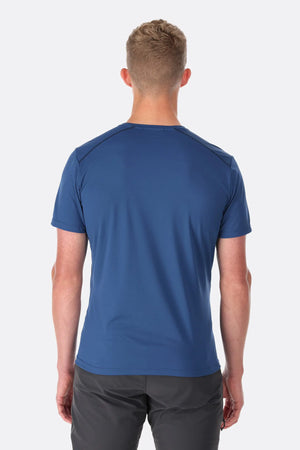 Rab Mens Force Tee - Blue, Size: Small