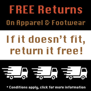 Free Returns On Footwear And Apparel
