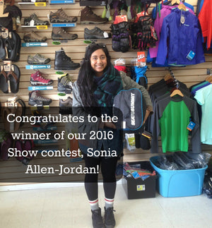Congratulates to the winner of our 2016 show contest, Sonia Allen-Jordan!