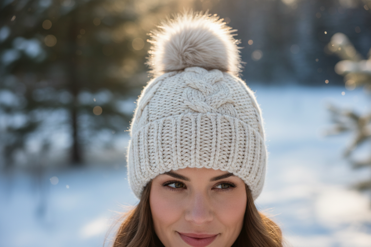 Winter hat on a woman | Scouttech Outfitters