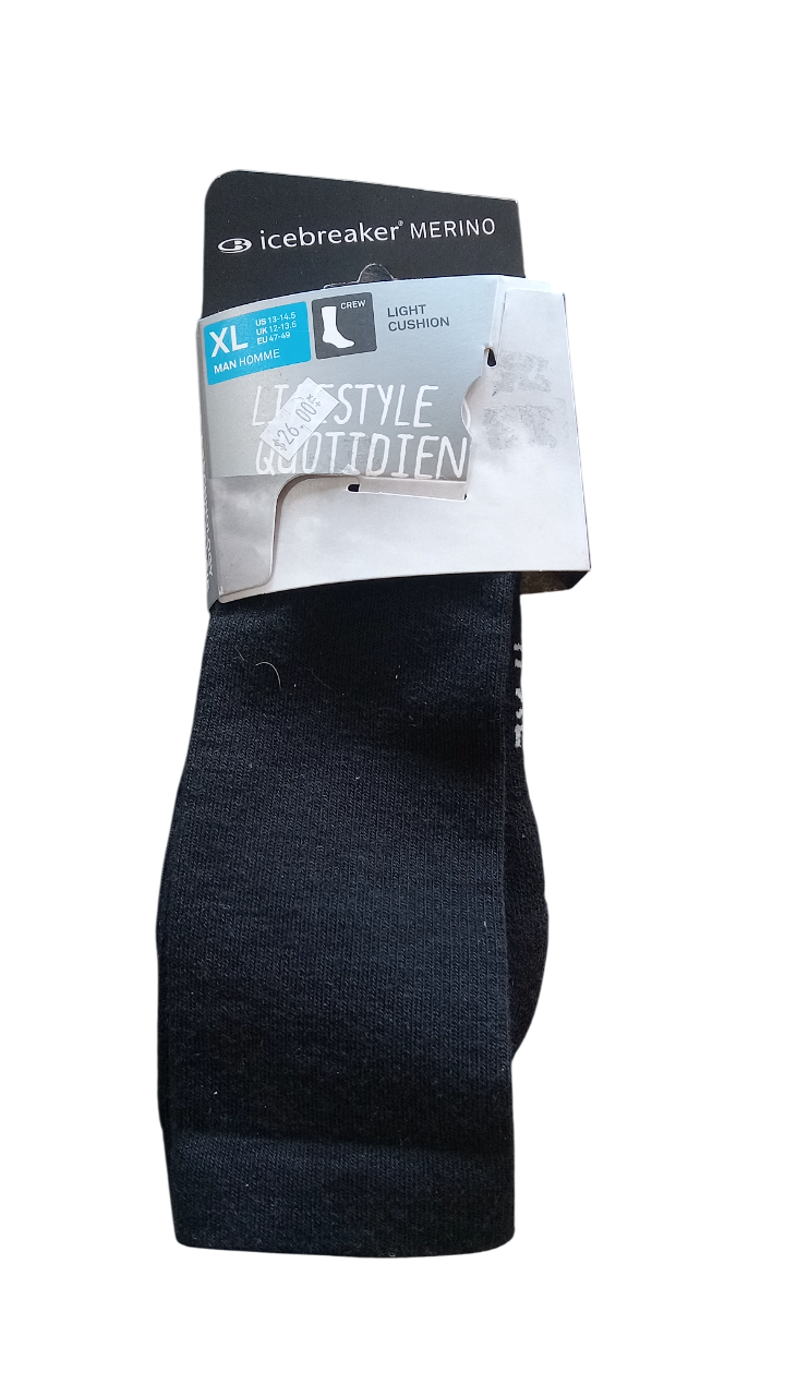 Icebreaker Merino Men's Lifestyle Light Crew Sock Size: XL - ScoutTech