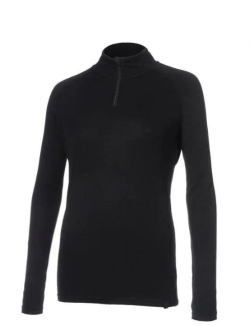 Kombi Juniors Accu-Dri Merino Blend Midweight 1/4 Zip Tops 190g - ScoutTech