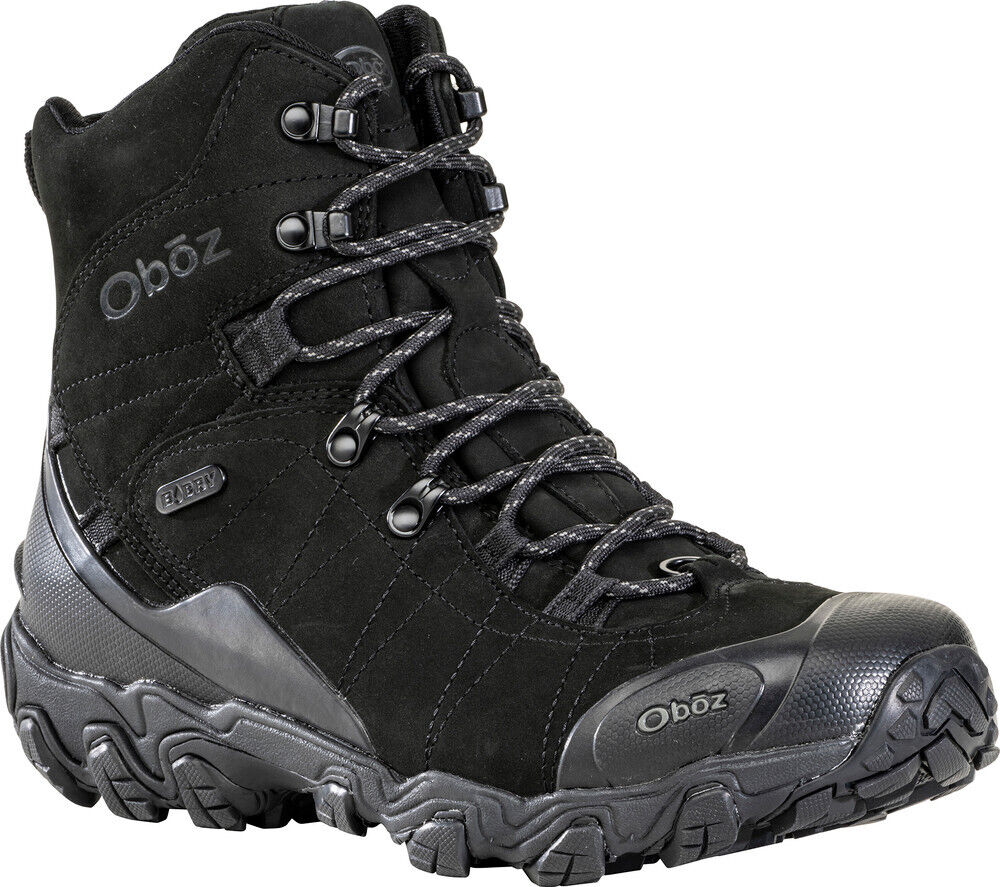 Oboz Men's Bridger 8" B-Dry Insulated Boots -10C to -20C Comfort Range, Size 8 US - ScoutTech
