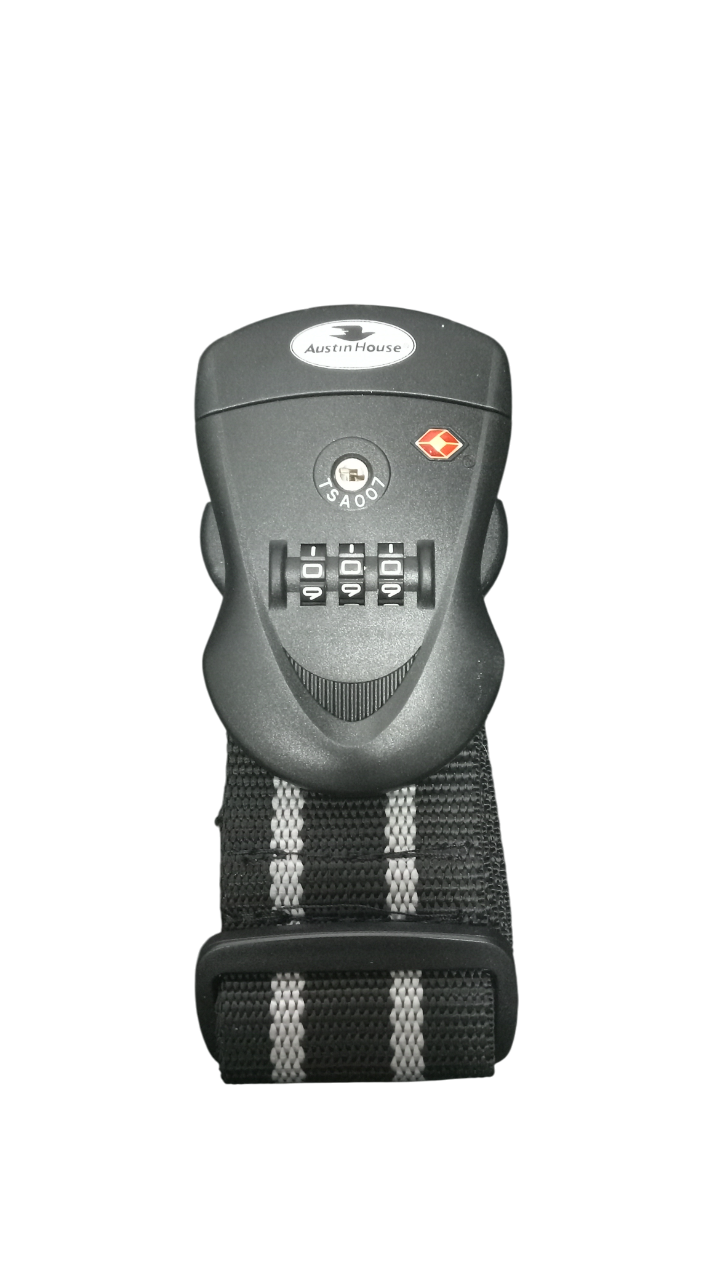 Austin House TSA Combo Luggage Strap Lock - ScoutTech
