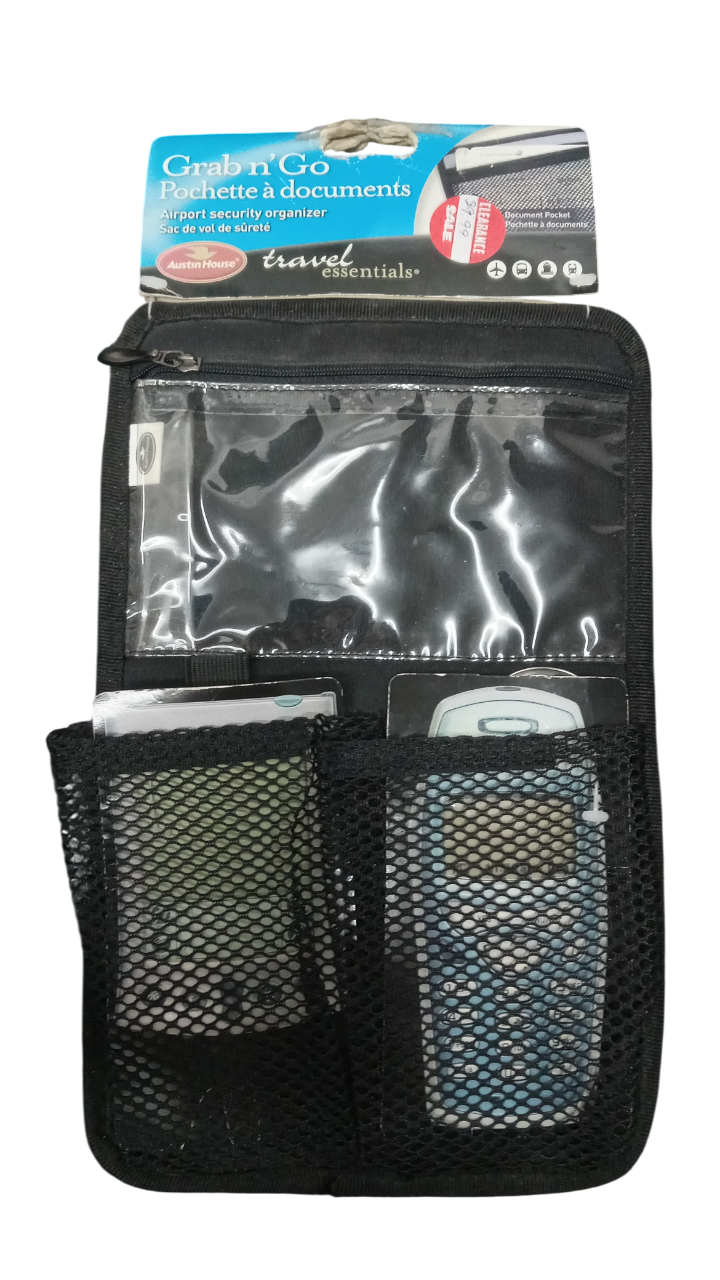 Austin House Grab n' Go Airport Security Organizer - ScoutTech