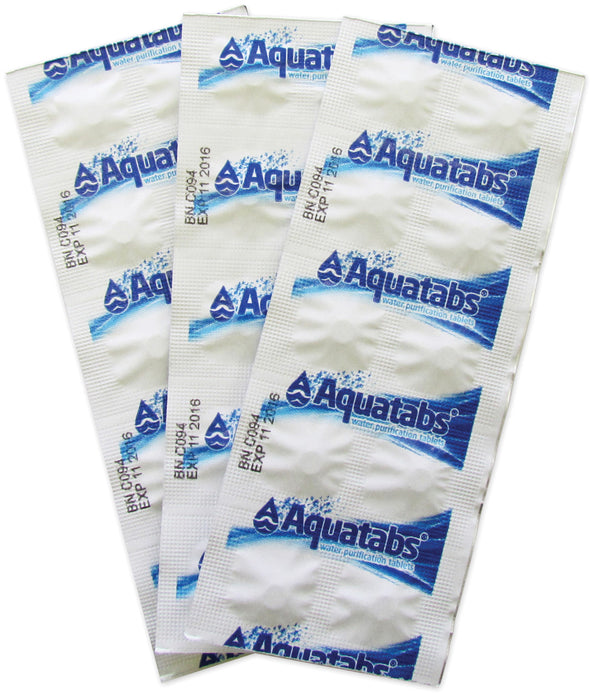 Aquatabs – Comprimés Purification D'eau – 50 Pastilles – Neuf