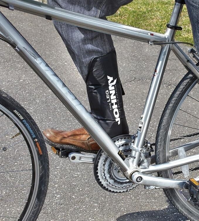 White Lightning Leg Johnny Cyclist Leg Protector, One Size - ScoutTech