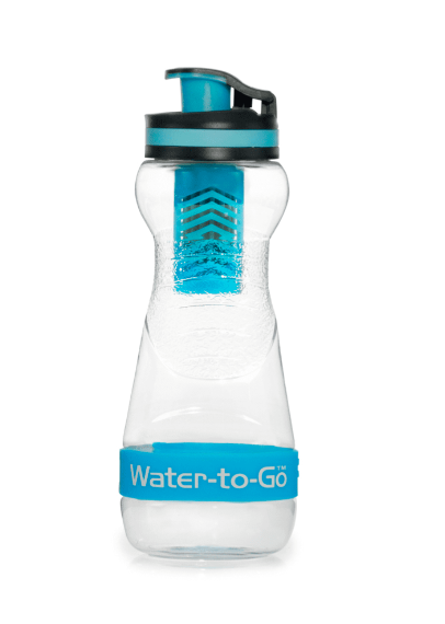 WatertoGo 50cL Water Purification Filter Bottle Removes Contaminants by 99.9% - ScoutTech