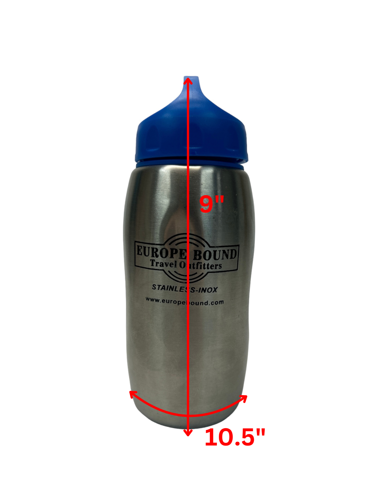 Europe Bound Stainless Steel Beverage Bottle - ScoutTech