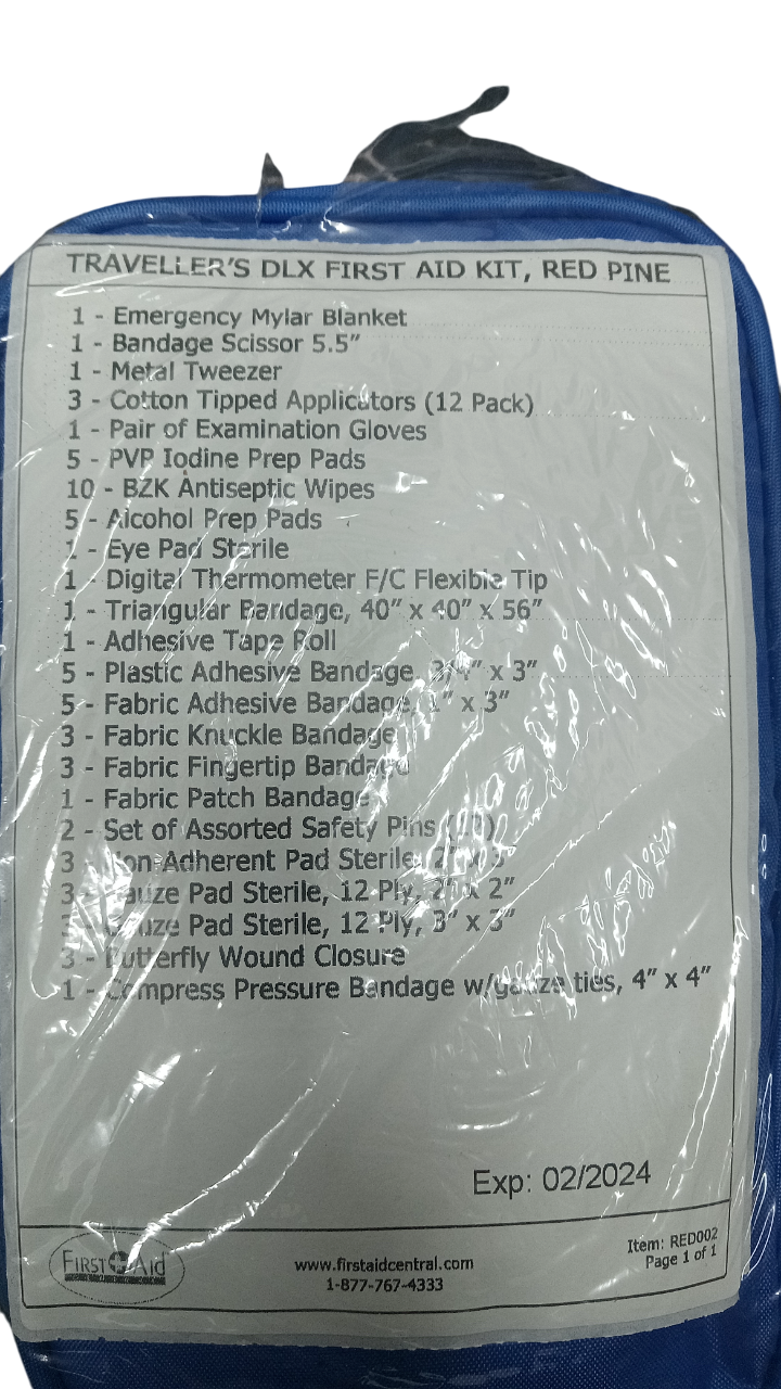 First Aid Central Expedition First Aid Kit - ScoutTech