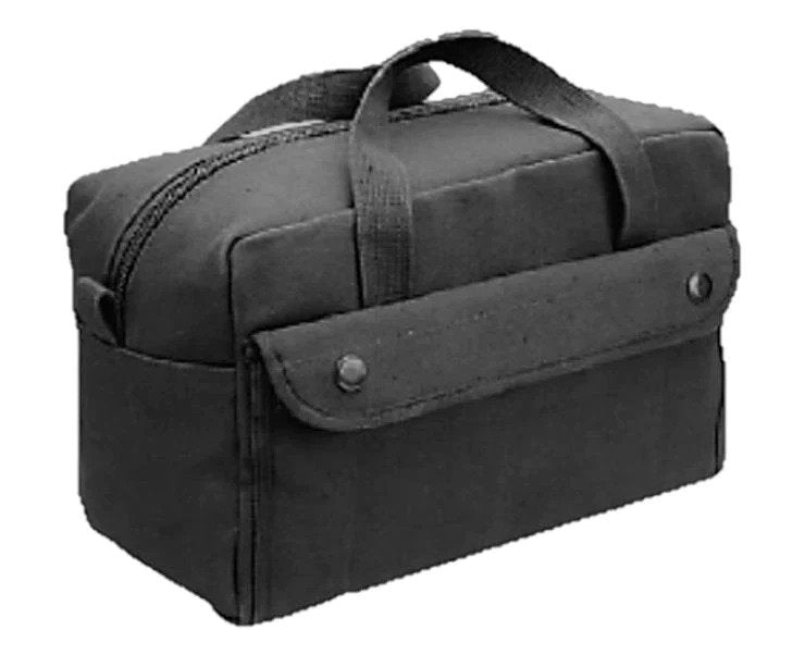 World Famous Canvas Tool Kit Bag, Black, Designed from U.S. Army Issue - ScoutTech
