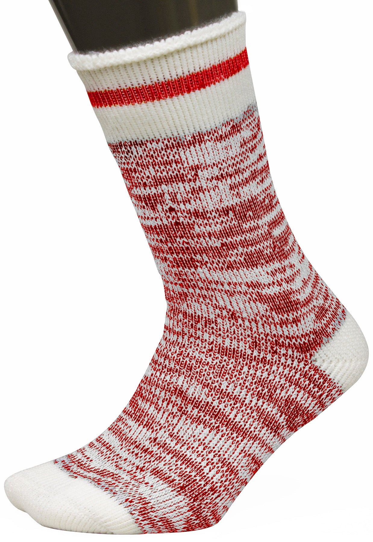 Misty Mountain Heat Zone Women's "Wooly" Thermal Insulated Socks - Red Color - ScoutTech