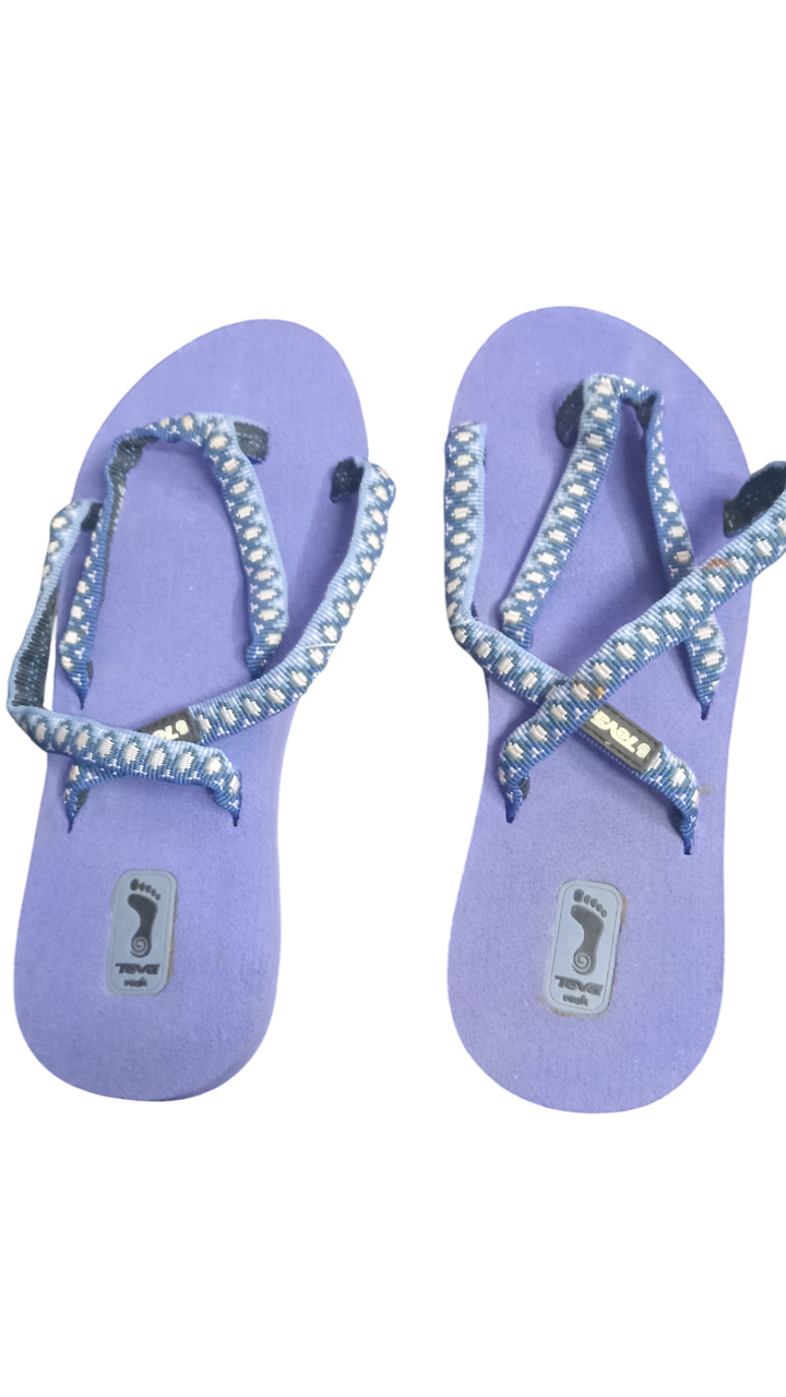 Teva Women's Mush Slip On Strappy Flip Flops Size 5 US - ScoutTech