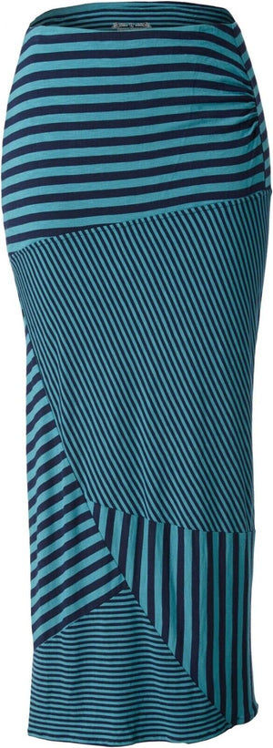 Royal Robbins Women's Noe Multi Stripe Casual Travel Skirt Size Large