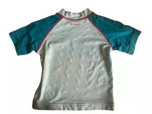 Columbia Girls Splash Guard Short Sleeve T-shirt, Sizes 4 & 5