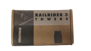 Yakima Railrider 3 Towers(MISSING SCREWS, READ DESCRIPTION)