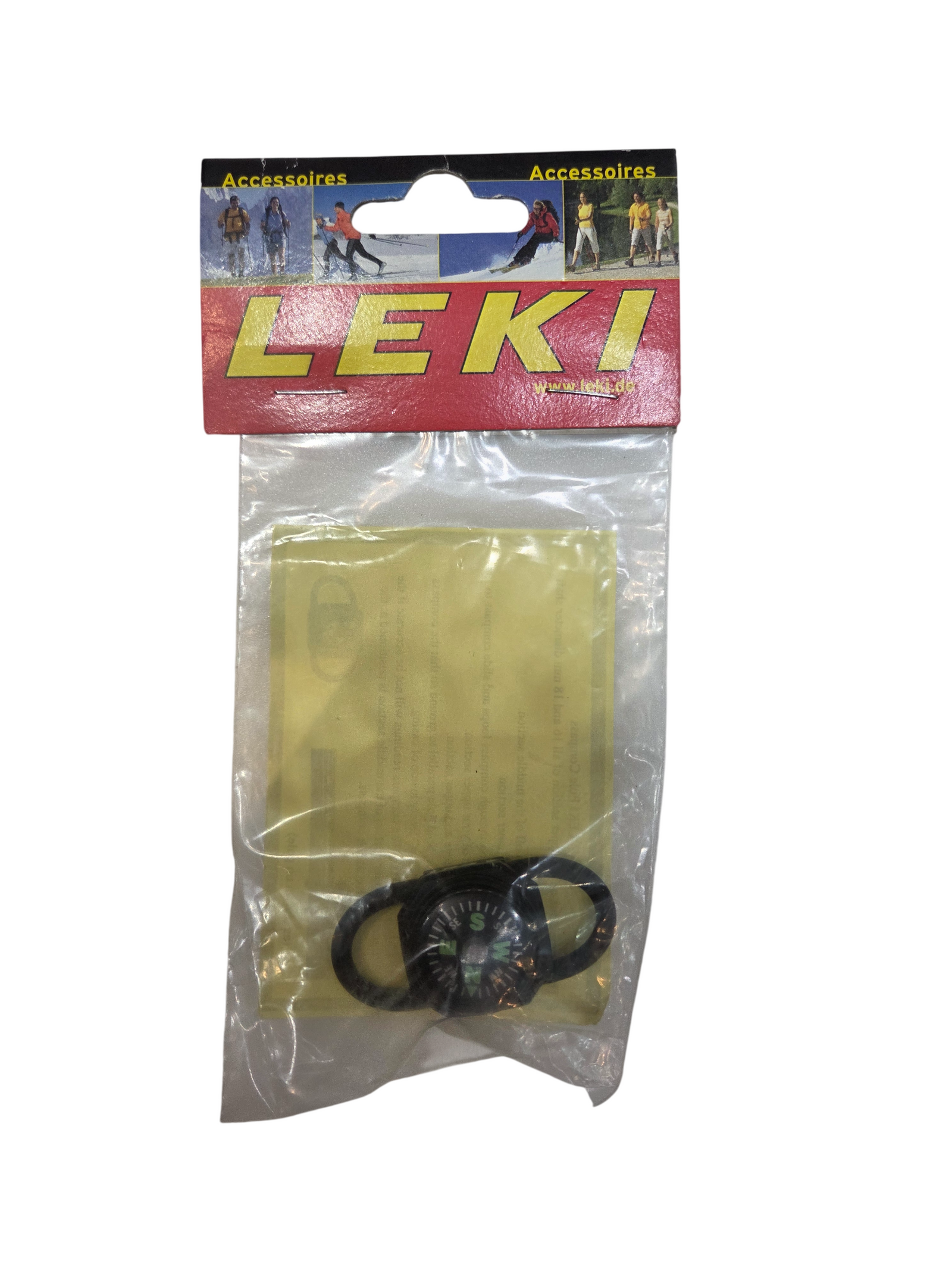 Leki Hiking Pole Compass Accessory for all Standard 16-18 mm Diameter Shafts