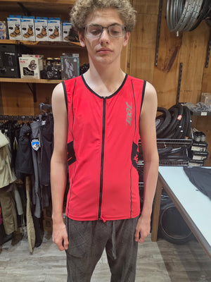Zoot Men's Performance Triathlon Full Zip Tank