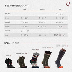 Fox River Teen Unisex Monkey Stripe Crew Casual Socks