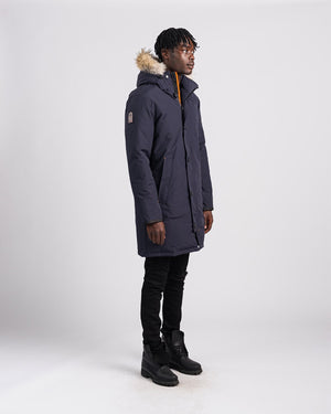 Outdoor Survival Canada Men's Nevluk -40 Down Parka, Cold Lake Blue, 2XL - ON DISPLAY