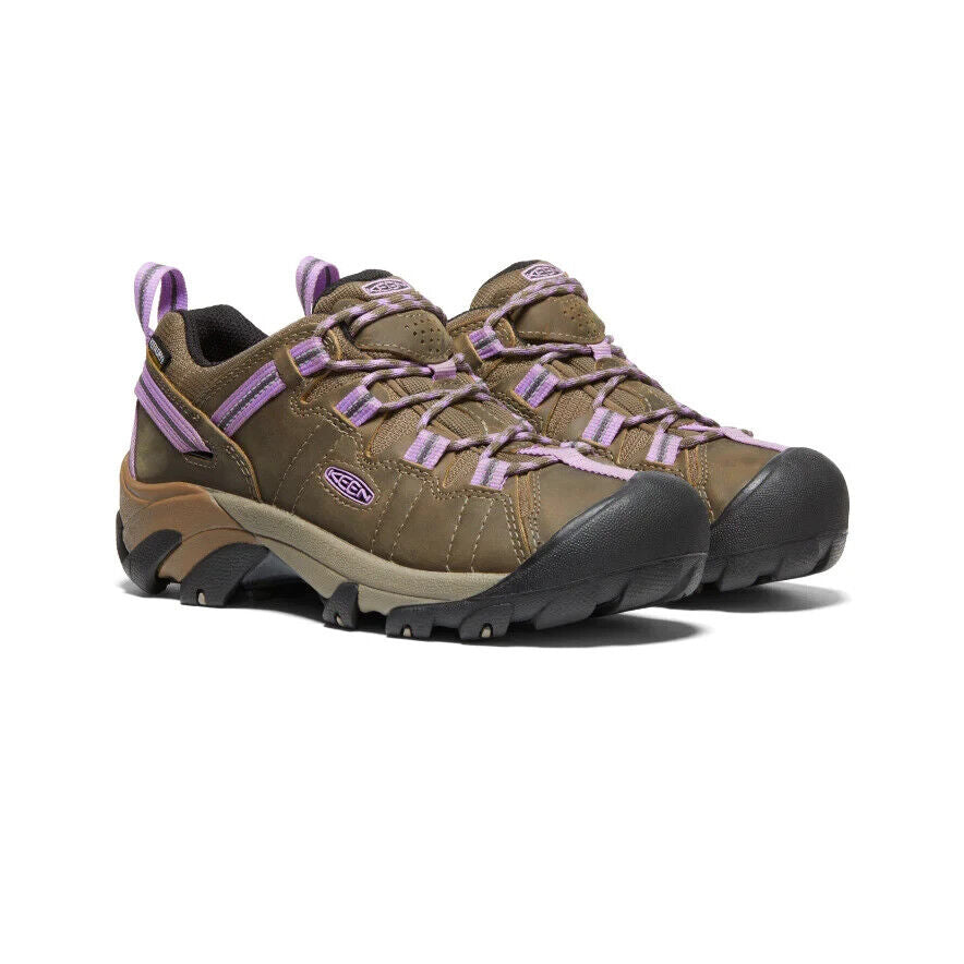 Keen Women's Targhee 2 Low WP Classic Leather Hiking Shoes - ScoutTech