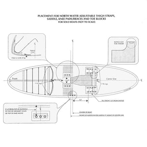 North Water Airbag Tiedown Kit With HardWare