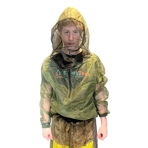 Bushline Outdoors Anoraks anti-insectes unisexe en filet à demi-glissière