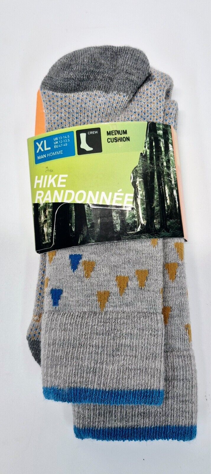 Icebreaker Merino Men's Hike Medium Cushion Crew Socks Size XL - ScoutTech