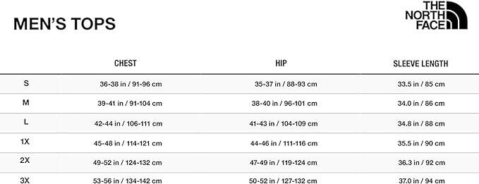 THE NORTH FACE Men's Wander Long Sleeve Tee Size 2XL - ScoutTech