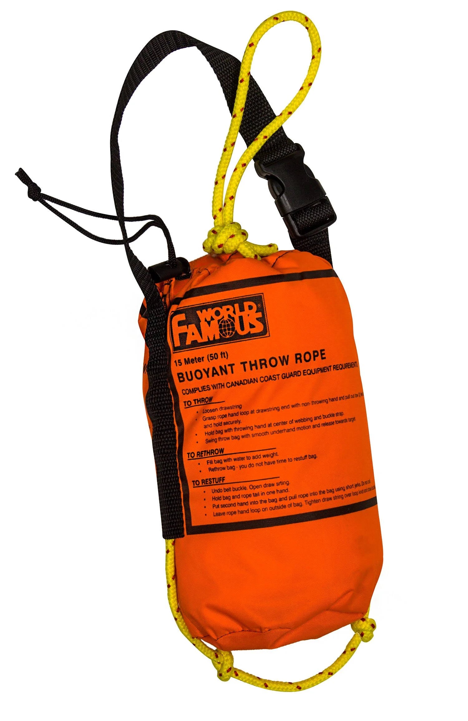 World Famous Rescue Throw Rope Bag - ScoutTech