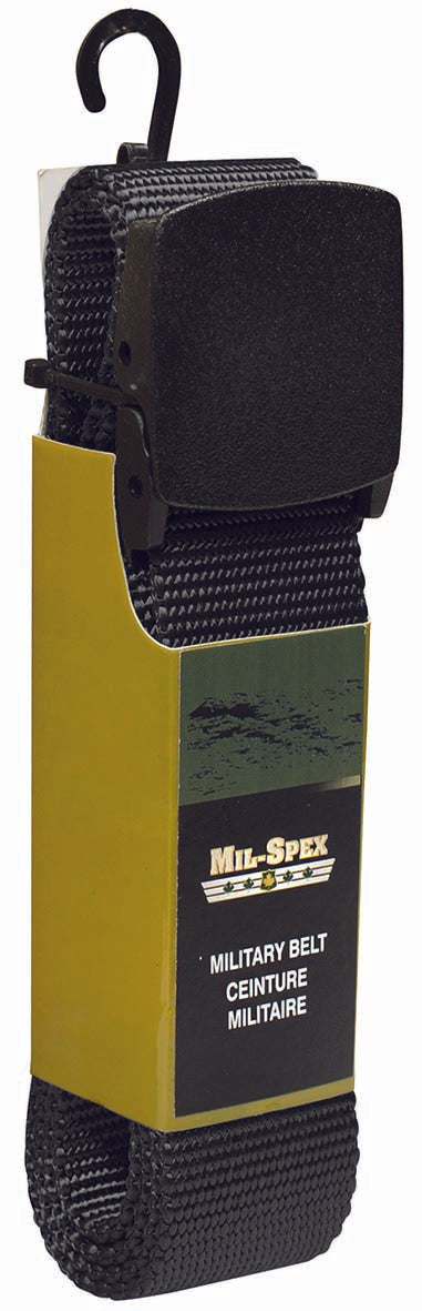 Mil-Spex Military Dress Belt - Black - ScoutTech