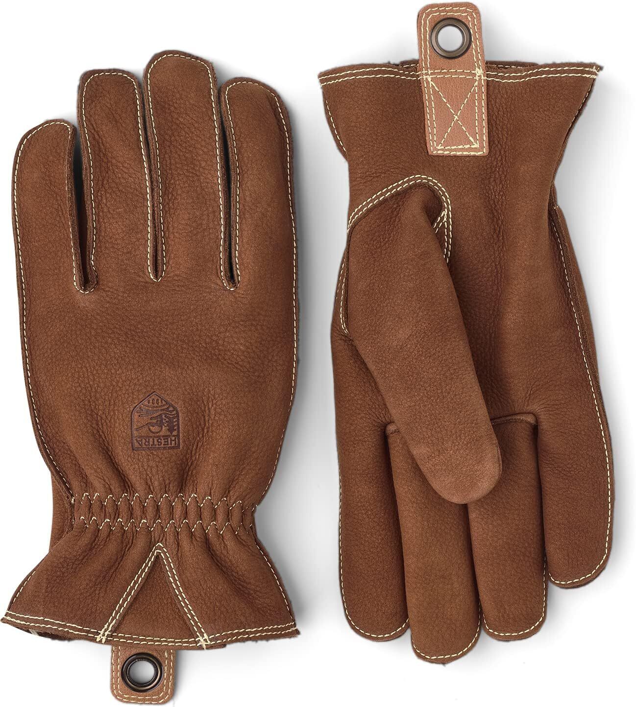 Hestra Oden Nubuck Leather Work Gloves - ScoutTech