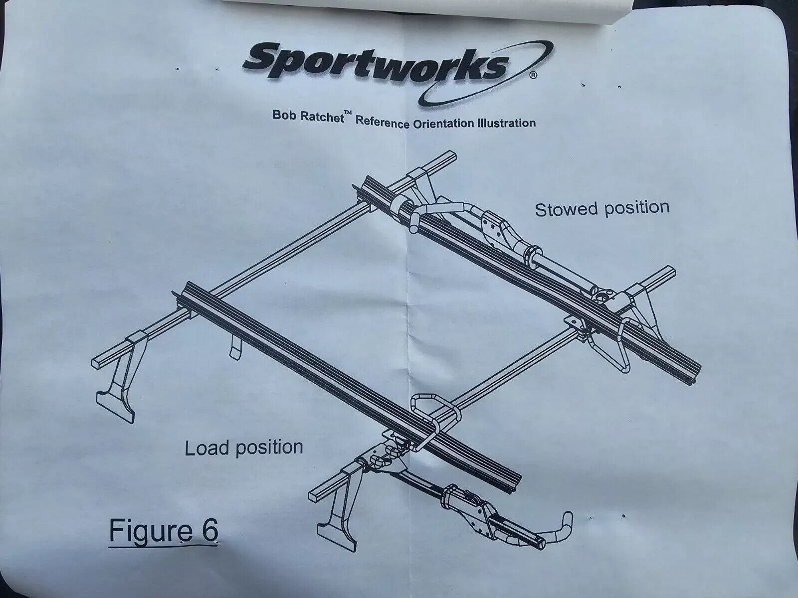 Sportworks Bob Ratchet Upright Quick Load Roof Mount Single Bike Rack #250150 - ScoutTech