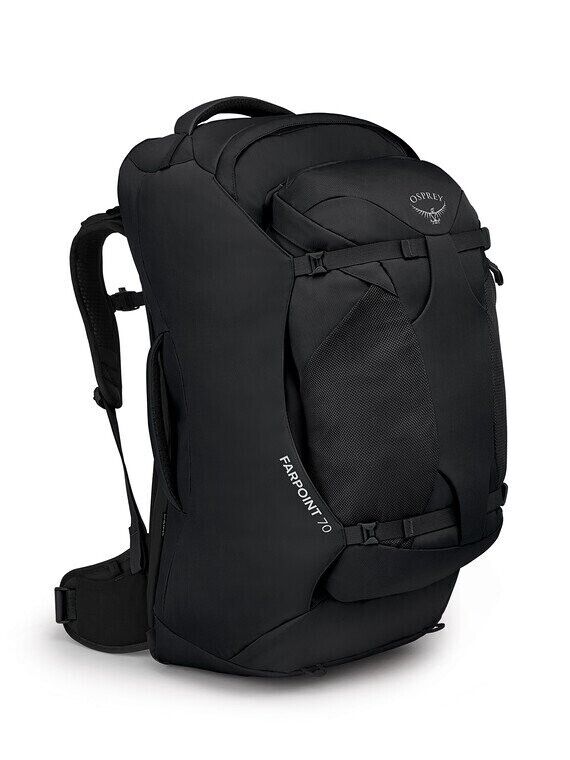 Osprey FARPOINT 70L TRAVEL PACK Adjustable Torso with Detachable 22L Day Pack - ScoutTech