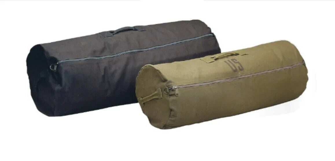 World Famous Full Zippered Canvas Military Style Duffle Bags - ScoutTech