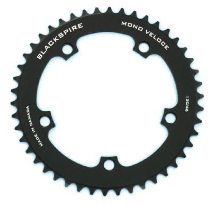 Blackspire Fixie 1 Speed Chainrings 130mm x 44/46T, 1/8 inch - ScoutTech